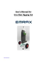 EMRAX One Man Rigging Aid User Manual preview
