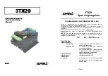 Preview for 1 page of EMRI 3TX20 Manual