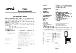 Preview for 13 page of EMRI 3TX20 Manual