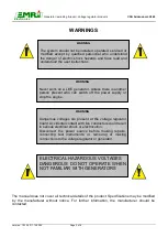 Предварительный просмотр 2 страницы EMRI LX449 Instruction Manual