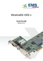 EMS Imaging XtremeAV-HD1+ User Manual preview