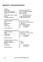 Preview for 44 page of EMS Physio 122 User Manual