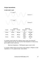 Preview for 47 page of EMS Physio 122 User Manual