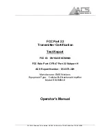 EMS Wireless EkoMini 8 Operator'S Manual предпросмотр