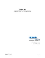 Предварительный просмотр 2 страницы EMS Wireless EkoMini M1.9 Operator'S Manual