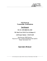 Предварительный просмотр 1 страницы EMS Wireless SelectaCell-19S Operator'S Manual