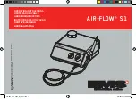 Предварительный просмотр 1 страницы EMS AirFlow S1 Operation Instructions Manual