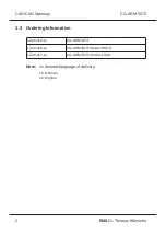 Preview for 6 page of EMS CG-ARM7/GTI HS/LS User Manual