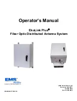 Предварительный просмотр 2 страницы EMS EkoLink Plus EPCELL20REM Operator'S Manual