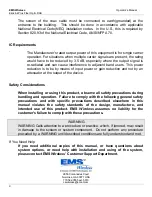 Предварительный просмотр 5 страницы EMS EkoLink Plus EPCELL20REM Operator'S Manual