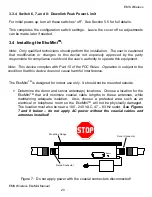 Preview for 20 page of EMS EkoMini Operator'S Manual