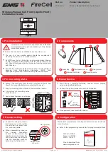 Preview for 1 page of EMS FireCell FC-200-003 Installation Manual