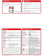 Предварительный просмотр 2 страницы EMS FireCell FCX-170-001 Installation Manual