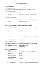 Preview for 9 page of EMS HFG01 Operation Manual