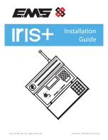 EMS iris+ Installation Manual preview