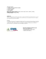 Preview for 17 page of EMS iVu9s+ User Manual