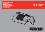 Предварительный просмотр 1 страницы EMS miniPiezon Operation Instructions Manual