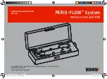 EMS PERIO-FLOW Operation Instructions Manual предпросмотр