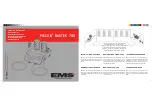 EMS PIEZON MASTER 700 Operation Instructions Manual предпросмотр