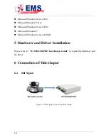 Предварительный просмотр 6 страницы EMS VC100XUSB-PRO User Manual