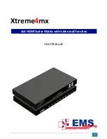 EMS Xtreme4mx User Manual preview