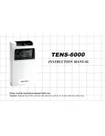 EMSI TENS-6000 Instruction Manual preview