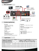 Preview for 2 page of Emtec Movie Cube Q800 Quick Manual