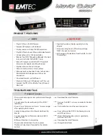 Emtec Movie Cube S800H Product Features preview