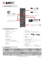 Preview for 2 page of Emtec Movie Cube S900H Overview