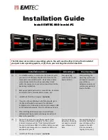 Emtec POWER PLUS Series Installation Manual preview