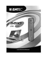 Emtec S810 User Manual preview