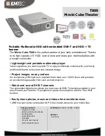 Emtec T800 Movie Cube Theater Overview предпросмотр