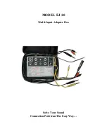 Preview for 1 page of Emtech Electronics EJ-10 Manual