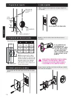 Предварительный просмотр 10 страницы Emtek CF Mechanism Installation Manual