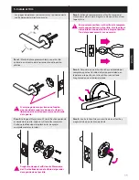 Предварительный просмотр 11 страницы Emtek CF Mechanism Installation Manual