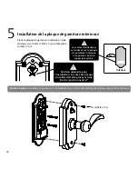 Предварительный просмотр 20 страницы Emtek Classic Style Installation & Programming Manual