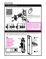 Preview for 4 page of Emtek EMTouch Installation & Programming Manual