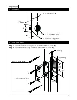 Preview for 3 page of Emtek Keypad Deadbolt Locksets Installation & Programming Manual