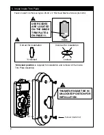 Preview for 8 page of Emtek Keypad Deadbolt Locksets Installation & Programming Manual