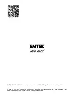 Preview for 12 page of Emtek Keypad Deadbolt Locksets Installation & Programming Manual