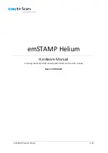 Предварительный просмотр 1 страницы EMTRION emSTAMP Helium Hardware Manual