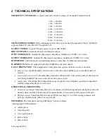 Preview for 7 page of Emtron DX-1d Operating Manual