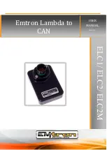 Emtron ELC1 User Manual предпросмотр