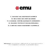 Preview for 1 page of EMU Ivy 585 Care And Warnings + Instructions