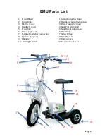 Preview for 6 page of EMU Trike MAX Owner'S Manual