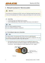 Предварительный просмотр 8 страницы EMUGE Speedsynchro Mini Operating Instruction