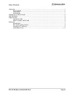 Preview for 3 page of Emulex LPe1250 Installation Manual