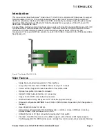 Предварительный просмотр 4 страницы Emulex OneConnect OCe10102 CNA Installation Manual