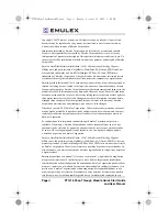 Preview for 2 page of Emulex PT1016 Quick Start Manual And User Manual