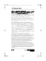 Preview for 6 page of Emulex PT1016 Quick Start Manual And User Manual